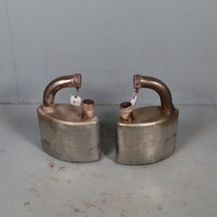 1995-1998 Porsche 911 993 Exhaust Muffler Right Left Pair Aftermarket OEM