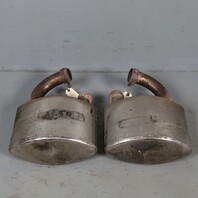 1995-1998 Porsche 911 993 Exhaust Muffler Right Left Pair Aftermarket OEM