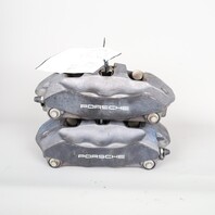 2011-2018 Porsche Cayenne Rear Brake Calipers Brembo Black 95835242301 OEM