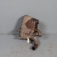 1999-2001 Porsche 911 996 3.4 Right Exhaust Muffler 99611113153 OEM Used