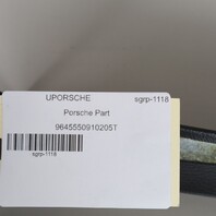 1990-1998 Porsche 911 964 993 Coupe Quarter Window Trim Pair Black OEM Used