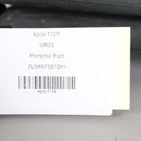 2006-2010 Porsche Cayenne Left Driver Sun Visor Alcantara OEM