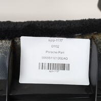 1999-2004 Porsche 911 Boxster Fuse Box Kick Panel Carpet Black OEM