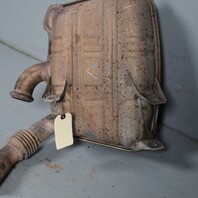 1999-2001 Porsche 911 996 3.4 Left Exhaust Muffler 99611113253 OEM Used