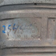 1999-2001 Porsche 911 996 3.4 Left Exhaust Muffler 99611113253 OEM Used