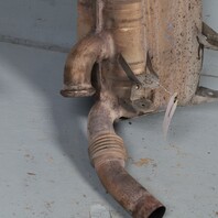 1999-2001 Porsche 911 996 3.4 Left Exhaust Muffler 99611113253 OEM Used