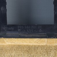 1999-2004 Porsche 911 Boxster Fuse Box Kick Panel Carpet Beige OEM