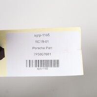 2011-2014 Porsche Cayenne 958 Left Front Bumper Grille OEM 7P5807681