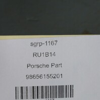 1997-2004 Porsche Boxster Left Convertible Top Guide Arm 98656155101 OEM