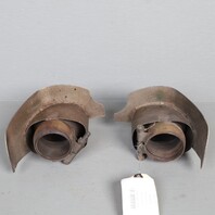 1995-1998 Porsche 911 993 Exhaust Muffler Tip Right Left Pair Set OEM