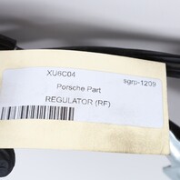 1997-2004 Porsche 911 996 Boxster 986 Right Window Regulator OEM Used