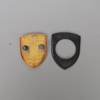 Porsche 911 Boxster Cayenne Hood Emblem Crest Badge 99355921100 OEM Used