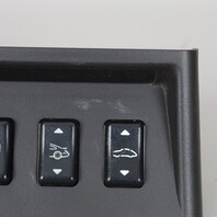 1990-1998 porsche 911 964 993 Lower Center Console Switch Trim Bezel OEM Used