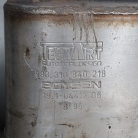 1995-1998 Porsche 911 993 Exhaust Muffler Right Left Pair TECHART OEM Used