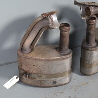 1995-1998 Porsche 911 993 Exhaust Muffler Right Left Pair TECHART OEM Used