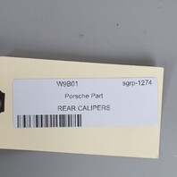 2011-2018 Porsche Cayenne Rear Brake Caliper Set Brembo OEM Used