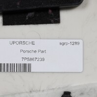 2011-2018 Porsche Cayenne Left C-Pillar Center Post Trim Panel OEM 95855523902