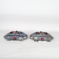 1997-2012 Porsche Boxster Cayman Rear Brake Calipers Brembo Set Black OEM Used