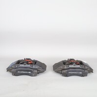 1997-2012 Porsche Boxster Cayman Rear Brake Calipers Brembo Set Black OEM Used