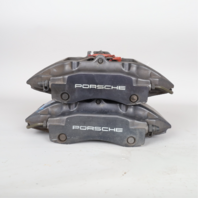 1997-2012 Porsche Boxster Cayman Rear Brake Calipers Brembo Set Black OEM Used