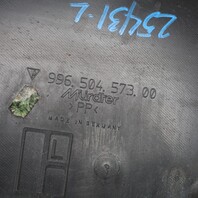 1999-2004 Porsche 911 996 Left Rear Wheel Fender Liner 99650457300 OEM Used