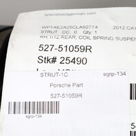 2011-2018 Porsche Cayenne Right Rear Strut Spring Shock 95833305100 OEM Used