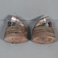 1995-1998 Porsche 911 993 Exhaust Muffler Right Left Pair 99311104504 OEM Used