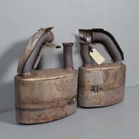 1995-1998 Porsche 911 993 Exhaust Muffler Right Left Pair 99311104504 OEM Used