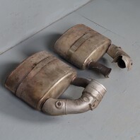 1995-1998 Porsche 911 993 Exhaust Muffler Right Left Pair 99311104504 OEM Used