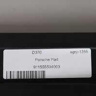 1990-1998 Porsche 911 993 Right Door Panel Pocket Lid Black OEM Used