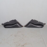 1995-1998 Porsche 911 993 Coupe Rear Quarter Trim Panels Pair Black OEM Used