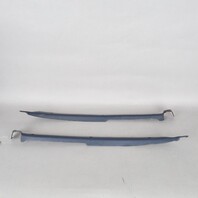 1990-1998 Porsche 911 964 993 Coupe Quarter Window Trim Pair Blue OEM Used