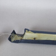 1990-1998 Porsche 911 964 993 Coupe Quarter Window Trim Pair Blue OEM Used