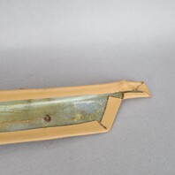 1990-1998 Porsche 964 993 Coupe Quarter Window Trim Pair Beige Leather OEM Used