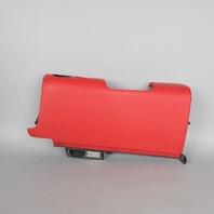 2005-2012 Porsche 911 Boxster Cayman Left Dash Knee Pad Leather Red OEM Used
