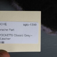1995-1998 Porsche 911 993 Door Panel Pocket Pair M490 Sound Grey OEM Used NOTE