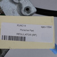 1997-2004 Porsche 911 Boxster Right Window Regulator 98654201603 OEM Used