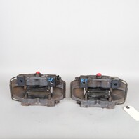 1997-2012 Porsche Boxster Cayman Front Brake Calipers Brembo Set Black OEM Used