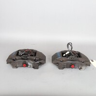 1997-2012 Porsche Boxster Cayman Front Brake Calipers Brembo Set Black OEM Used