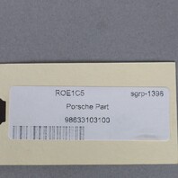 1997-2004 Porsche Boxster Left Rear Strut Brace 98633103100 OEM Used