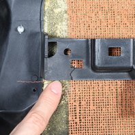 1997-2004 Porsche 911 Boxster Left Seat Bottom Cushion Grey OEM Used