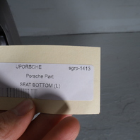 1997-2004 Porsche 911 Boxster Left Seat Bottom Cushion Grey OEM Used