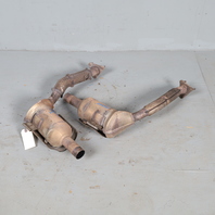 2000-2004 Porsche Boxster 986 Exhaust Manifold Downpipe Pair OEM Used