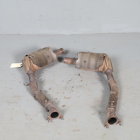 2000-2004 Porsche Boxster 986 Exhaust Manifold Downpipe Pair OEM Used