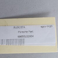 2000‑2005 Porsche 911 Boxster Right Dash Air Vent Black 99655222805 OEM Used