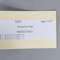 1990-1998 Porsche 911 964 993 Left Front Seat Belt Buckle 96480318301 OEM Used