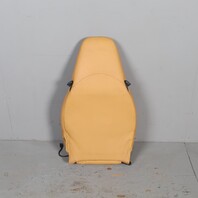 1995-1998 Porsche 911 993 Front Seat Upper Backrest Beige Leather OEM Used