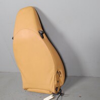 1995-1998 Porsche 911 993 Front Seat Upper Backrest Beige Leather OEM Used