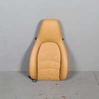 1995-1998 Porsche 911 993 Front Seat Upper Backrest Beige Leather OEM Used