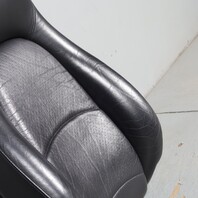 1995-1998 Porsche 911 993 Front Seat Upper Backrest Black OEM Used